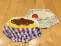 ‼️お値下げ中‼️ショートパンツ ブルマ おむつカバー 2点セット 70-80