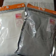 未使用 ユニクロ　ヒートテック UネックT 2点セット