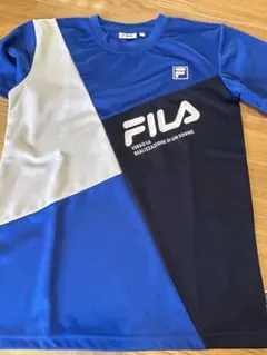 FILA Tシャツ 青/白/黒 160 セール