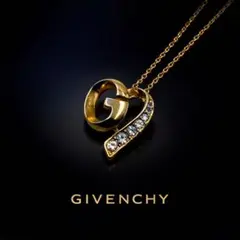 美品 ✨ archive Givenchy ゴールド ラインストーン ネックレス