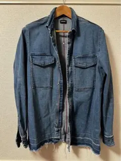 DIESEL デニム　ジャケット　フリンジ