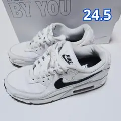 NIKE AIRMAX90 BY YOU 24.5cm ホワイト×ブラック