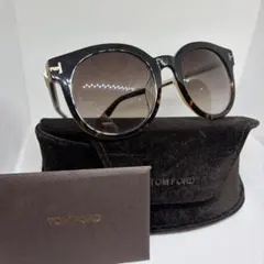 美品 TOM FORD Janina TF435-F サングラス 黒べっ甲のサムネイル