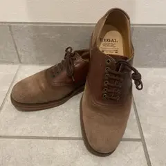 REGAL × GEOX サドルシューズ 25cm ブラウン スエード レザー
