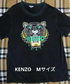 KENZO トラ刺繍 Tシャツ Mサイズ　半袖