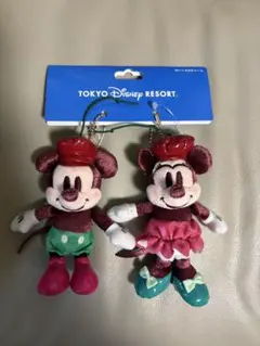 ミッキー ミニー ぬいぐるみチャーム さくらんぼ　チェリー ディズニーリゾート
