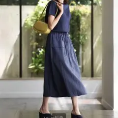 Do CLASSE 異素材コンビ・カーゴワンピース　Mサイズ　ドッキングのサムネイル