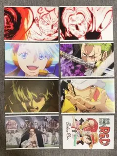 ワンピース フィルムレッド ポストカード 映画特典　8枚セット