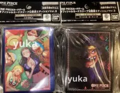 ワンピースカードゲーム オフィシャルカードスリーブ ニコ・ロビン&ティーチ