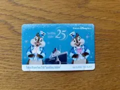 東京ディズニーシー 25周年 JAL 搭乗証明書 ステッカー
