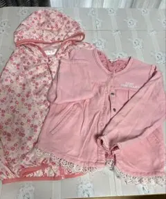 BABY PINK HOUSE ピンク　ジャケットセット　120 美品
