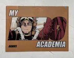 ヒロアカ　ヒーロープラザ　限定　 クリアファイル　 ホークス