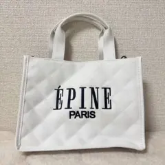 épine PARIS QUILTING BAG BOOK ホワイト ムック本
