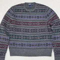 ニットセーター グリーン