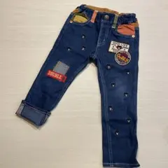 ミキハウスダブルビー デニムパンツ 100cm