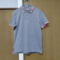 コロンビア　グレーオレンジ半袖ポロシャツのサムネイル
