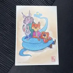 ズートピア2 入場特典　第6弾 プレミアムアートボード　映画　特典