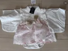 コトリ 袴ロンパース80サイズ