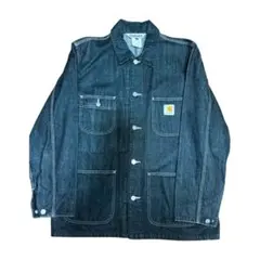 Carhartt ブラックデニム カバーオール Mのサムネイル