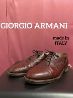 GIORGIO ARMANI◆イタリア製◆メンズストリートチップレザーシューズのサムネイル