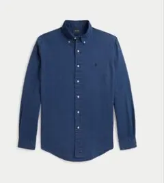 極美】RRL インディゴコットンリネンワークシャツ L - メルカリ