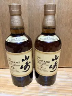 サントリー 山崎 12年 シングルモルトウイスキー 2本セットのサムネイル