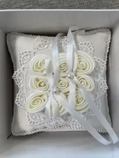 新品未使用　箱なし　リングピロー　4℃