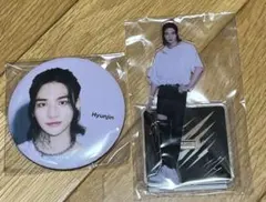 straykids ヒョンジン ソリクン 缶バッチ アクスタ