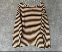 ニコアンド nico and… ボーダーカットソー 長袖 大きいサイズ XXL