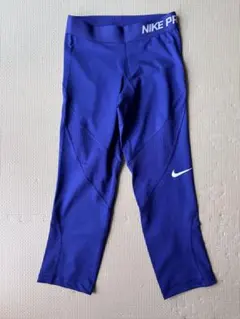 NIKE PRO ナイキプロ カプリタイツ レギンス ブルー XSサイズ