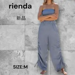 e1452☆新品rienda チューブトップオールインワンM サイズ