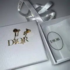 【超美品】ディオールDIOR 星ピアス