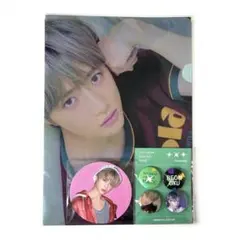 TXT 109 POP UP ボムギュ クリアファイル 缶バッジ コースター