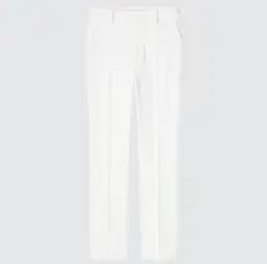 ユニクロ　スマートアンクルパンツ　ホワイト