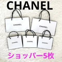CHANEL ショッピングバッグ 5枚セット