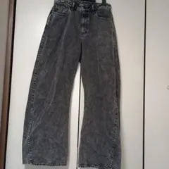 GU 3DバレルジーンズUL DARK GREY Mサイズのサムネイル