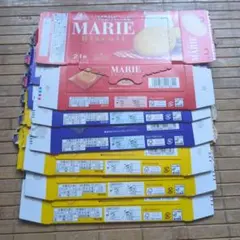 森永製菓　マリー・ムーンライト・チョイス空箱６点