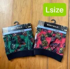 新品　BODYWILD ボクサーパンツ Lサイズ 2枚セット　吸汗速乾　メッシュ