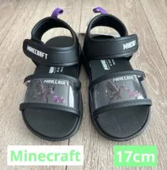 【新品】マインクラフト エンダードラゴン サンダル 17cm ブラック