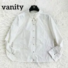 vanity 日本製　ホワイト ジャンパー 薄手　ウィンドブレーカー