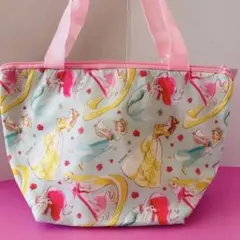 ディズニープリンセス　保温保冷バッグ　アルミバッグ　お弁当　ランチバッグ　トートのサムネイル