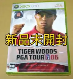 【新品未開封】タイガー・ウッズ PGA TOUR 06 XBOX360