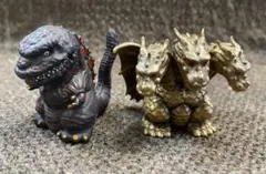 エンスカイ GODZILLA ソフビパペットマスコット キングギドラ　シンゴジラのサムネイル