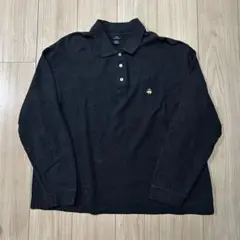 90's〜 Brooks Brothers ポロシャツ XL ダークグレー