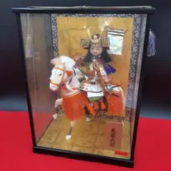 【AA2024/18】紫峰作　子供大将飾　五月人形　端午節句　10号　ケース入 AA2024/18】紫峰作 子供大将飾 五月人形 端午節句 10号 ケース入