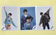 SnowMan 渡辺翔太　宮舘涼太　ゆり組　公式写真　3枚セット