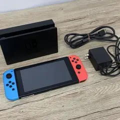 ジャンク Nintendo Switch 本体 ドック セット D642のサムネイル