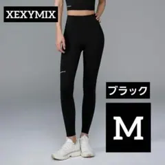 【新品未使用】ゼクシィミックス　レギンス9167F ブラック　Mのサムネイル
