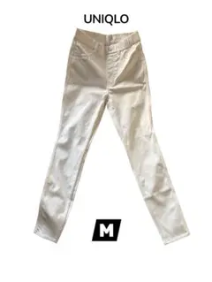 【新品】ユニクロ ウルトラストレッチハイライズ レギンス パンツ ホワイト