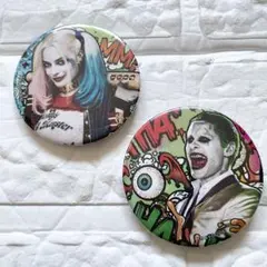 洋画Suicide Squad スーサイドスクワッド 缶バッジ ハーレイ・クイン